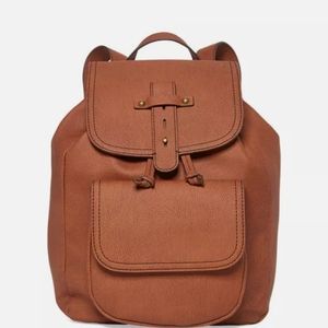 a.n.a Erika Backpack Brown Cognac